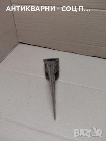 Соц Стара Ръчно Кована Брадва 1.550кг. НОМЕР 1670., снимка 6 - Антикварни и старинни предмети - 54102248