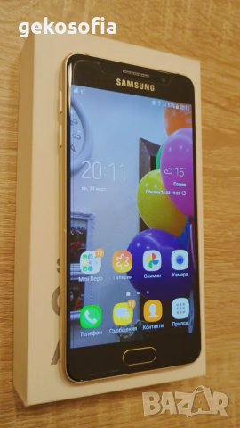 Супер запазен Samsung Galaxy A3 Gold / като НОВ /, снимка 12 - Samsung - 49934611