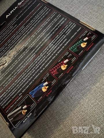 Audioquest Cinema Quest Alpha-Snake Interconnect RCA РЦА кабели чинчове, снимка 4 - Други - 52194620