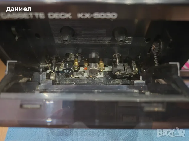 Касетен дек KENWOOD KX-5030 с добър външен вид, без липси и счупвания + подарък, снимка 5 - Декове - 56059198