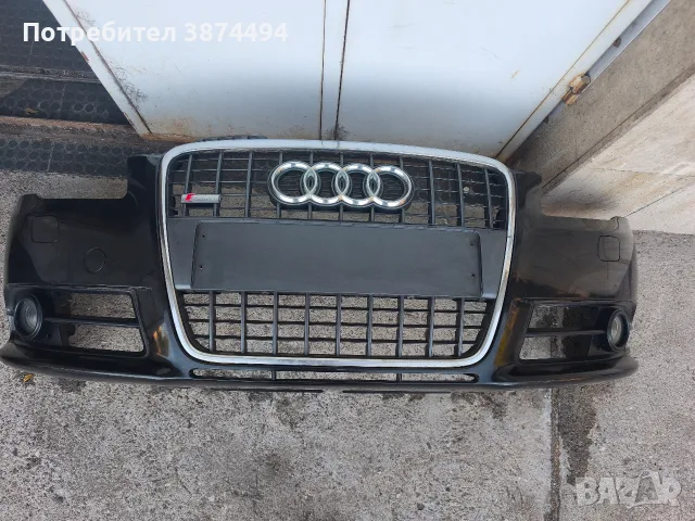 Предна броня S-line за Audi A4 b7, снимка 2 - Части - 56169075