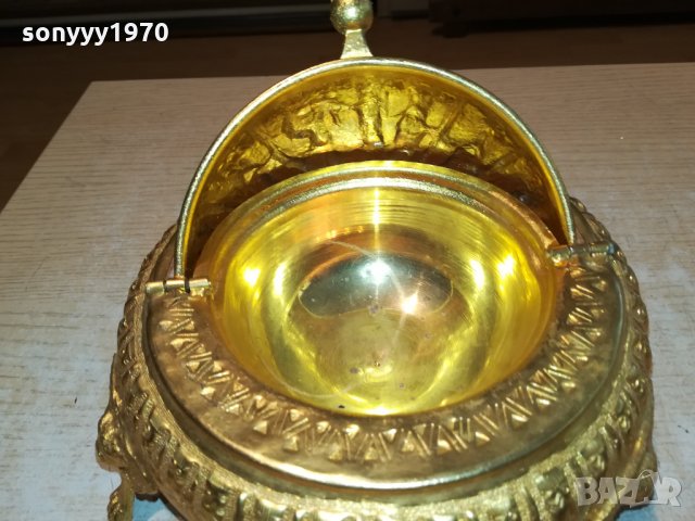 ЗЛАТНА БОНБОНИЕРА-ВНОС ГЕРМАНИЯ 0310211255, снимка 5 - Антикварни и старинни предмети - 34333100