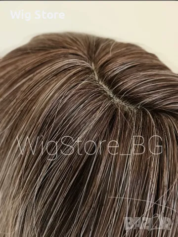 Руса перука с бретон, снимка 4 - Аксесоари за коса - 47740670
