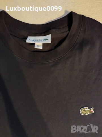 Мъжка тениска Lacoste L, снимка 4 - Тениски - 54355577