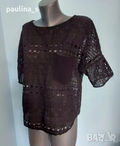 Два различни броя / Блуза тип туника с пайети и рязана бродерия / Italy , снимка 12 - Туники - 26842627