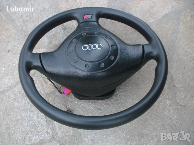 Волан трилъчев - оригинален S Line - Audi A4 - 1995 до 1997 год, снимка 7 - Аксесоари и консумативи - 53915338