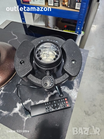 LED звезден проектор с Bluetooth високоговорител и дистанционно управление, снимка 9 - Друга електроника - 52856977