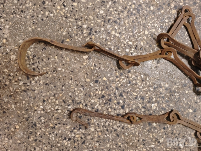 Продавам Кована верига за огнище, снимка 2 - Декорация за дома - 51502321