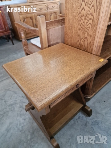 Масичка с чекмедже внос от Германия , снимка 2 - Маси - 53888886