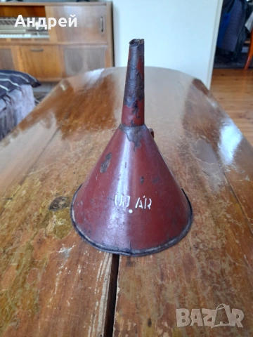 Стара емайлирана фуния #3, снимка 2 - Други ценни предмети - 53167673