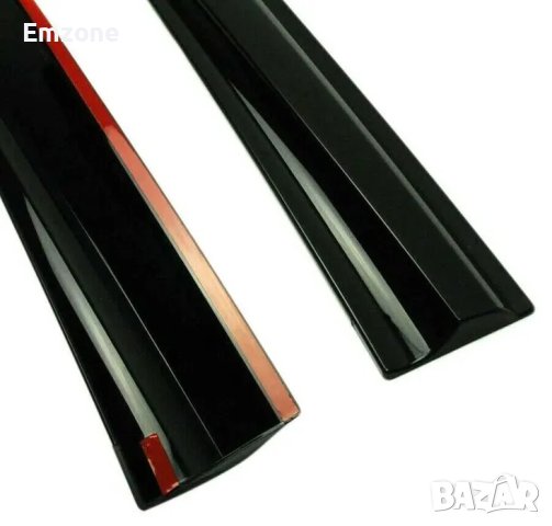 Ветробрани Черни Външни за Мерцедес Mercedes Vito W638 1996 до 2003 Предни Комплект 2 броя, снимка 2 - Аксесоари и консумативи - 42636236