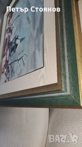 Страхотна френска картина - маслени бои, снимка 5 - Картини - 44319309
