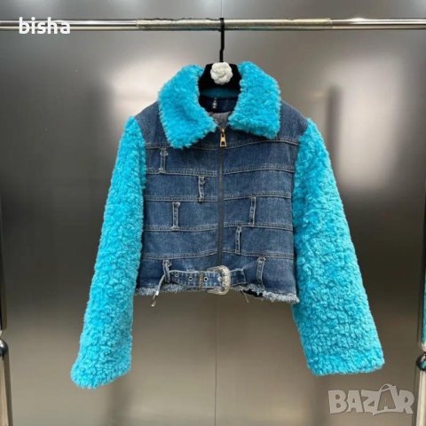 Дънково яке от две материи