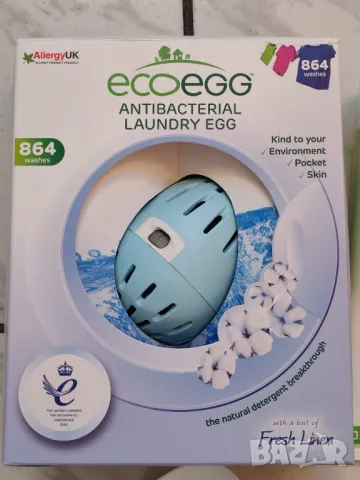 Пакет EcoEgg яйце 864 пранета. , снимка 3 - Перилни препарати и омекотители - 50374166