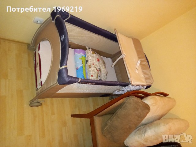 бебешко / детско легло / кошара + матрак magniflex pierre cardin, снимка 5 - Мебели за детската стая - 34959677
