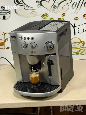 Кафемашина кафе автомат delonghi magnifica с гаранция, снимка 6 - Кафемашини - 53171123