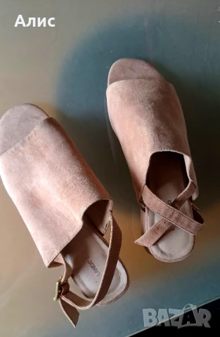 Дамски сандали ест.кожа, снимка 2 - Сандали - 50711442