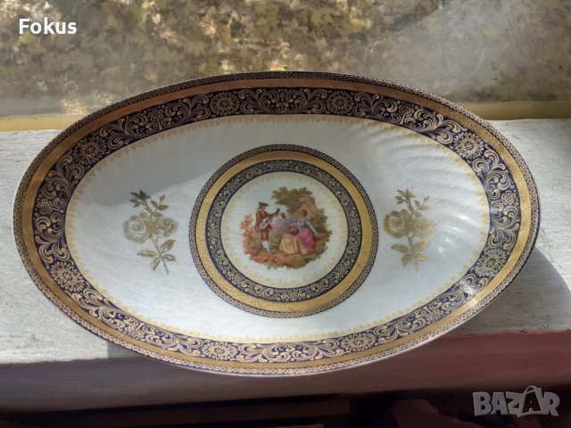 Стар порцелан колекционерска чиния LIMOGES FRANCE, снимка 2 - Антикварни и старинни предмети - 38439632