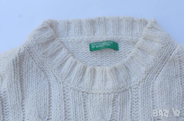 Benetton дамски пуловер Произведено в Италия
