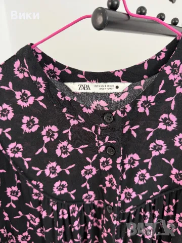 Дълга рокля на Zara в размер S, снимка 16 - Рокли - 48511314