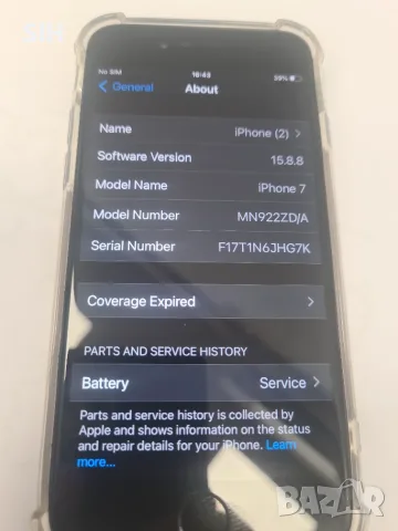 Iphone 7 128GB черен , снимка 2 - Apple iPhone - 56303386