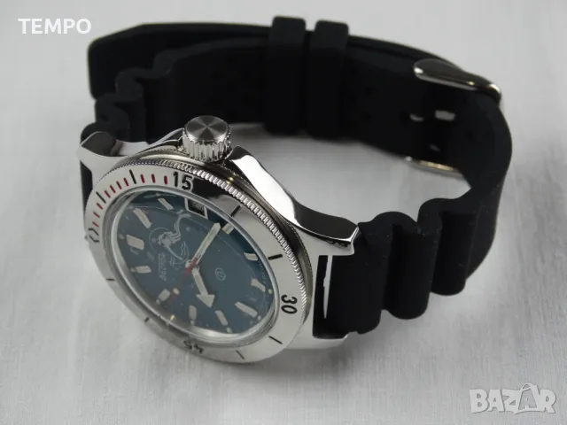 ВОСТОК АМФИБИЯ АВТОМАТИЧЕН -“SCUBA DUDE” ref: 120059 , снимка 2 - Мъжки - 42201949