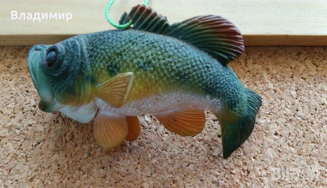 Сувенир -  риба бас (Largemouth Bass), снимка 15 - Такъми - 36683462