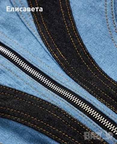 Дамска модерна рокля , снимка 4 - Рокли - 50402322