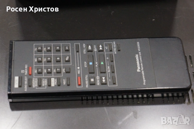 Видеорекордер Panasonic NV-FS1, повреден, с баркод четец и дистанционно, снимка 4 - Плейъри, домашно кино, прожектори - 53036745