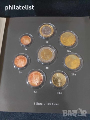 Комплектен сет - Испания в песети 1992-1999 и Евро серия 2000, снимка 2 - Нумизматика и бонистика - 44328806