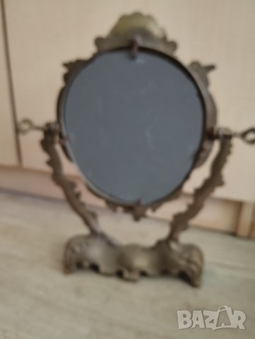 Бароково настолно огледало, снимка 5 - Други ценни предмети - 42767203