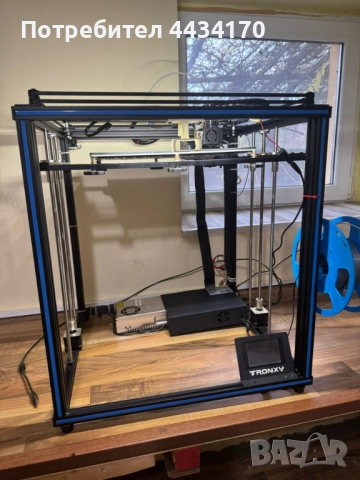 3D принтер Tronxy X5SA – напълно изправен, готов за работа, снимка 4 - Принтери, копири, скенери - 52532185