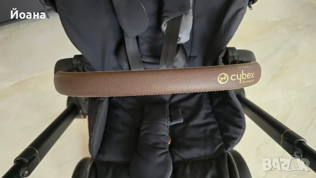 Количка Cybex e-priam 4 и столче за кола Rebellious , снимка 5 - Детски колички - 56273619