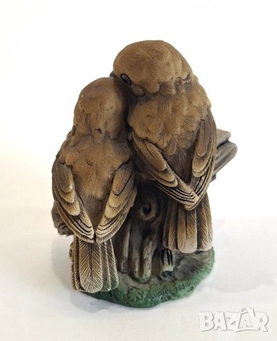 Фигурка с 2 птици, снимка 3 - Статуетки - 53996746