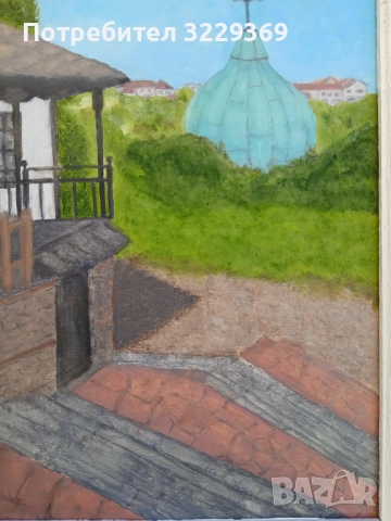 Вароша – Ловеч  картина, снимка 6 - Картини - 52003459