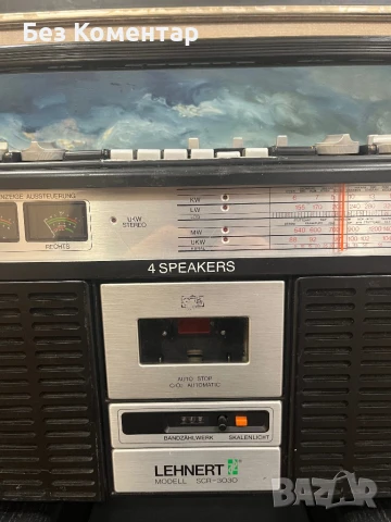 Lehnert SRC-3030 касетофон, снимка 2 - Радиокасетофони, транзистори - 50458434