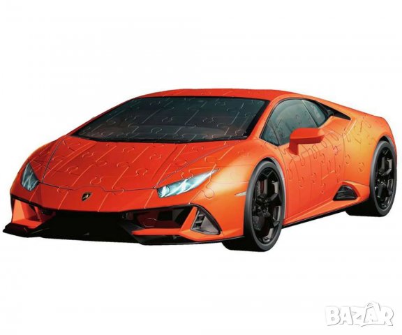 3D Пъзел Ravensburger 108 ел. - Lamborghini Huracan EVO, снимка 2 - Игри и пъзели - 39167171
