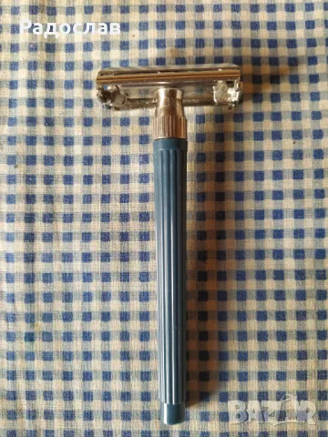 Gillette стара английска самобръсначка Жилет, снимка 4 - Мъжка козметика - 49762925