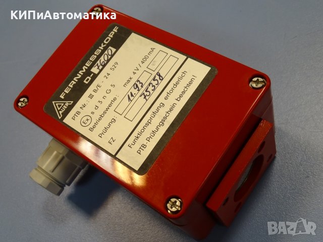 сензор AUER Fernmesskopf D-7600, снимка 6 - Резервни части за машини - 37125183
