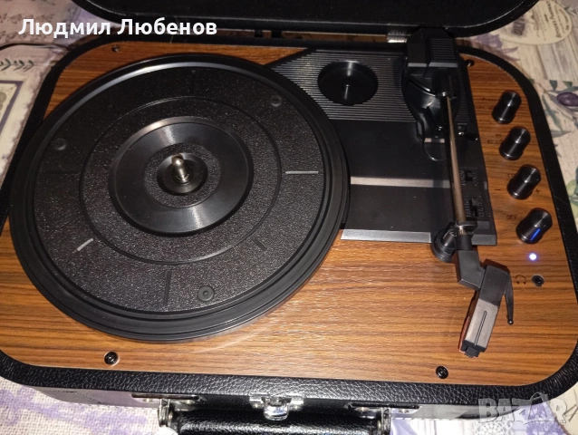 Грамофон куфарче Voksun, снимка 3 - Грамофони - 54231668