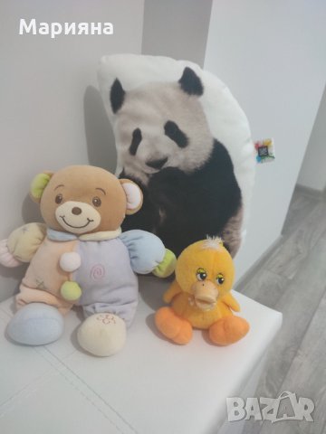 Възглавничка,мечè и пате., снимка 1