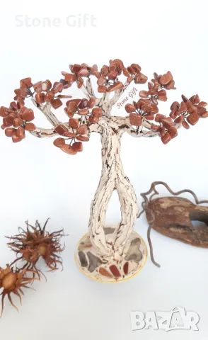 Дръвче Слънчев Камък, Подарък Коледа, Подарък Семейство, Подарък Зодия, Семеен подарък, снимка 6 - Други - 34516509