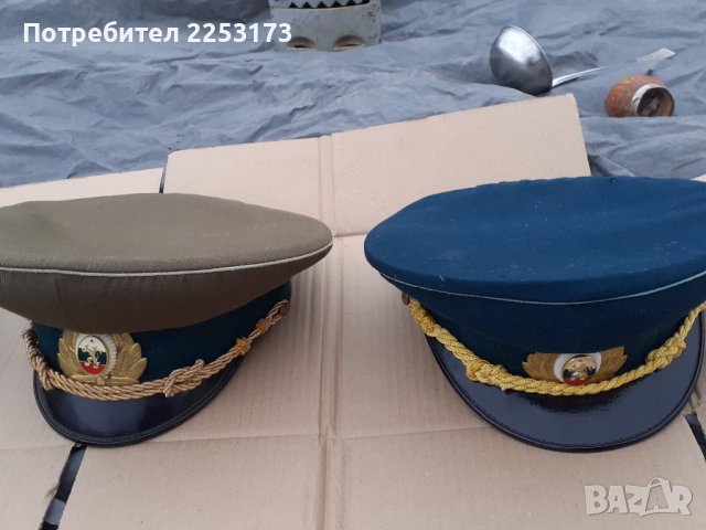 Редки фуражки от соц.време, снимка 3 - Антикварни и старинни предмети - 39644137