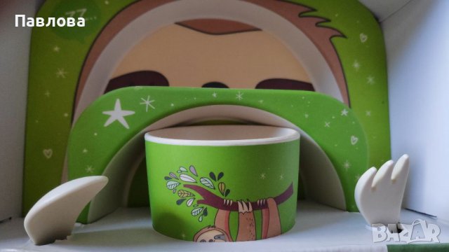 Нов детски комплект за хранене, снимка 3 - Сервизи - 36980075