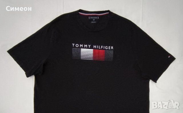 Tommy Hilfiger оригинална тениска 4XL памучна фланелка, снимка 2 - Тениски - 42479428