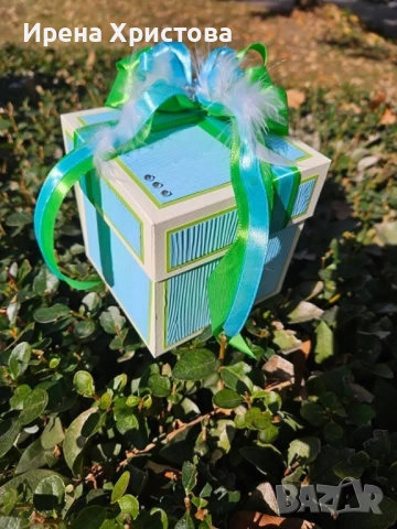 Експлодираща кутия за кръщене. Налична! , снимка 3 - Декорация за дома - 51842952
