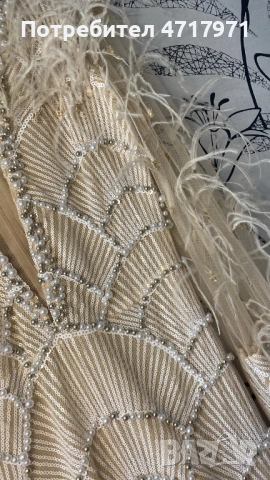 Продавам елегантна официална рокля .Подходяща за специални събития и официални поводи., снимка 5 - Рокли - 53300831