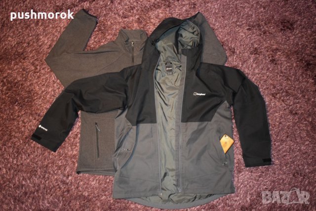 BERGHAUS GORE-TEX Fellmaster Gemini 3 in 1 Men’s Jacket Sz XL