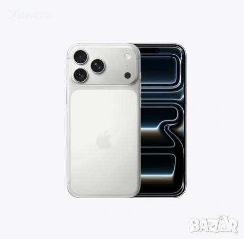 НОВ!!! Apple iPhone 17 Pro Max, 256GB, 5G, Silver + подарък оригинален адаптер Apple, снимка 6 - Apple iPhone - 53249254