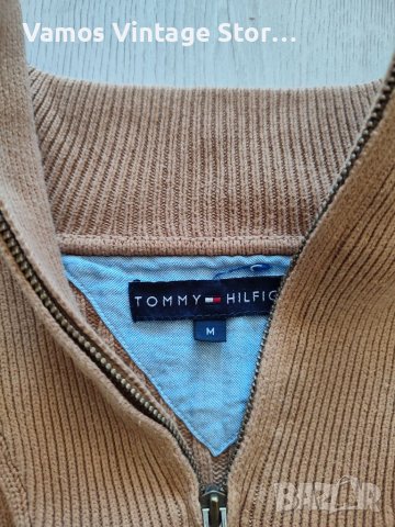 Tommy Hilfiger Half Zip Vintage Jumper / Мъжка Винтидж Блуза, снимка 3 - Блузи - 39172584